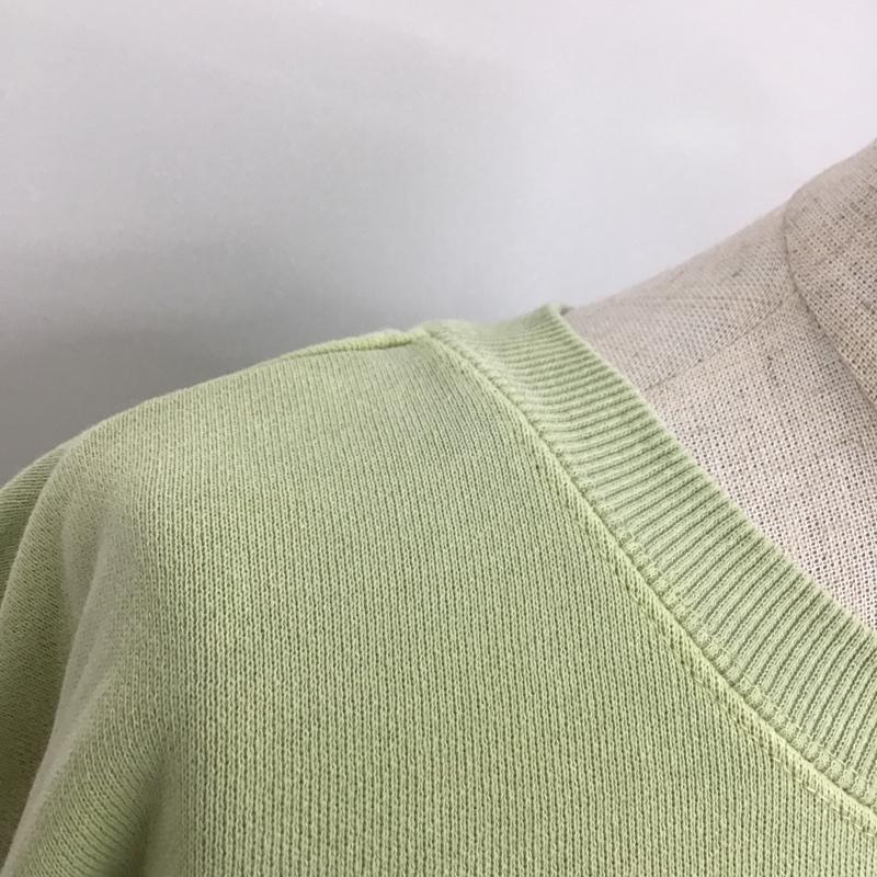 ローリーズファーム LOWRYS FARM トレーナー 長袖 FREE 無地 薄緑 / ライトグリーン / レディース USED 古着 中古 10076073