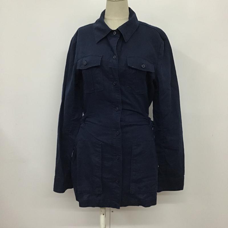 バナナリパブリック BANANA REPUBLIC ジャケット、上着 ジャケット、ブレザー S 無地 紺 / ネイビー / レディース USED 古着 中古 10076169