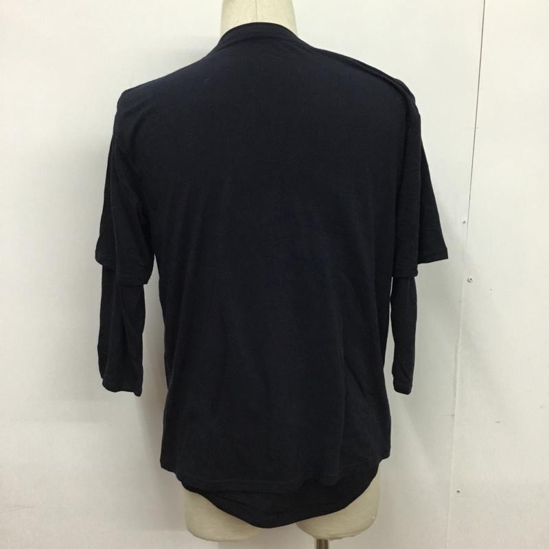 レイジブルー RAGEBLUE Tシャツ 七分袖 RB020267N9 半袖 2枚セット M 無地 紺 / ネイビー / メンズ USED 古着 中古 10076257
