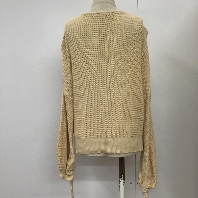 メルロー merlot ニット、セーター 長袖 無地 マルチカラー / マルチカラー / レディース USED 古着 中古 10076296
