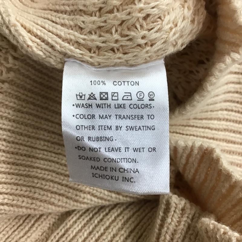 メルロー merlot ニット、セーター 長袖 無地 マルチカラー / マルチカラー / レディース USED 古着 中古 10076296