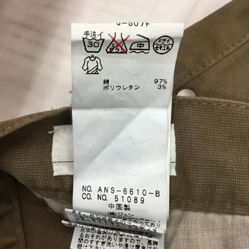 ジュンレッド JUNRed パンツ ワークパンツ、ペインターパンツ 51089 ストレッチ LL 無地 茶 / ブラウン / メンズ USED 古着 中古 10076308