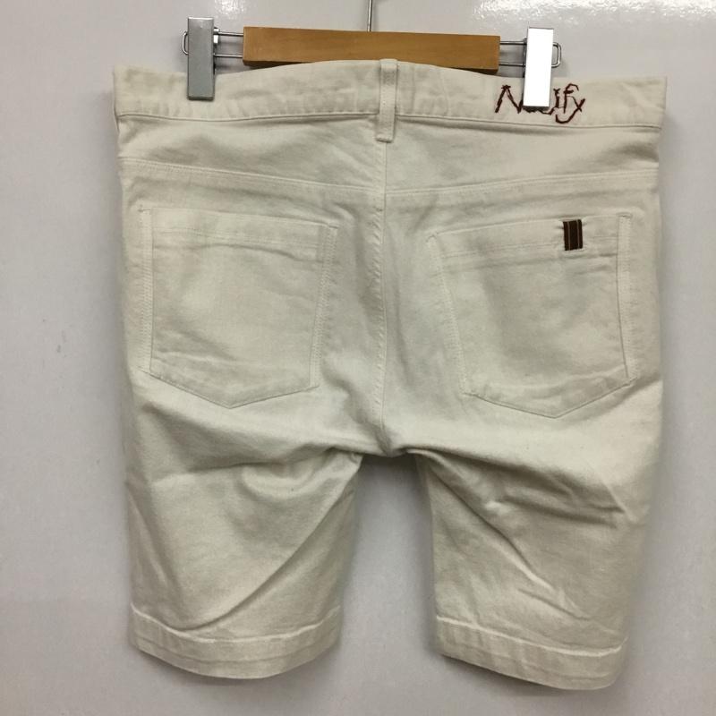 ノティファイ NOTIFY パンツ ショートパンツ 30 ロゴ、文字 白 / ホワイト / メンズ USED 古着 中古 10076323