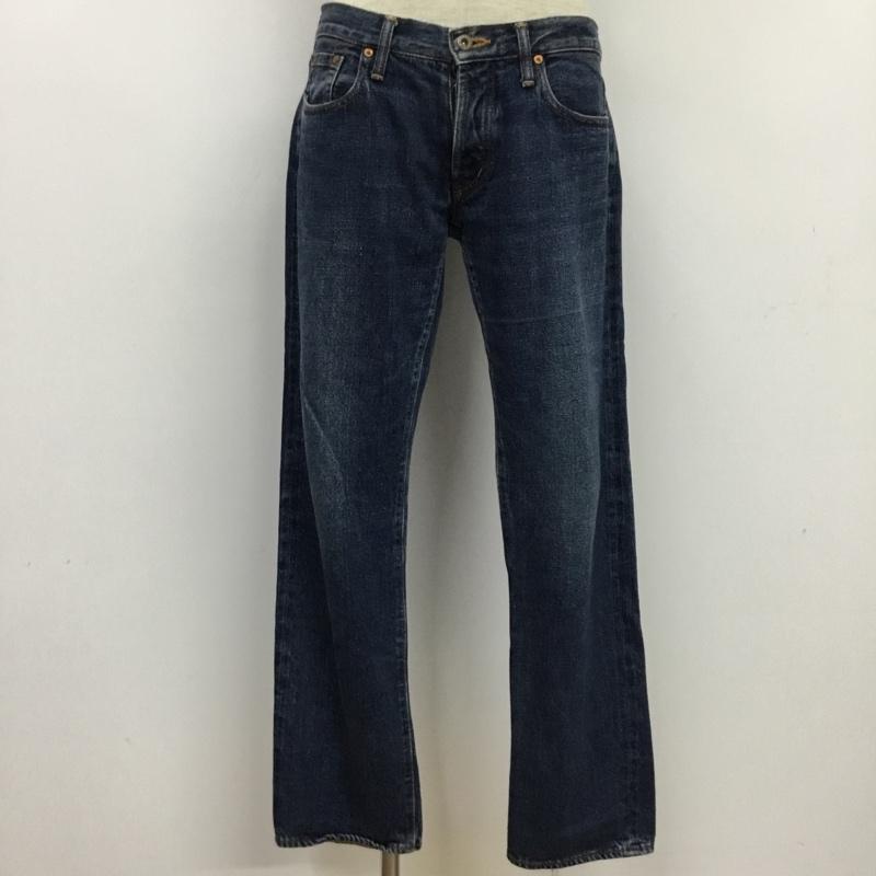 リベットアンドブルー Rivet&Blue パンツ デニム、ジーンズ 6105020 29インチ Gパン 29インチ 無地 青 / ブルー / メンズ USED 古着 中古 10076329