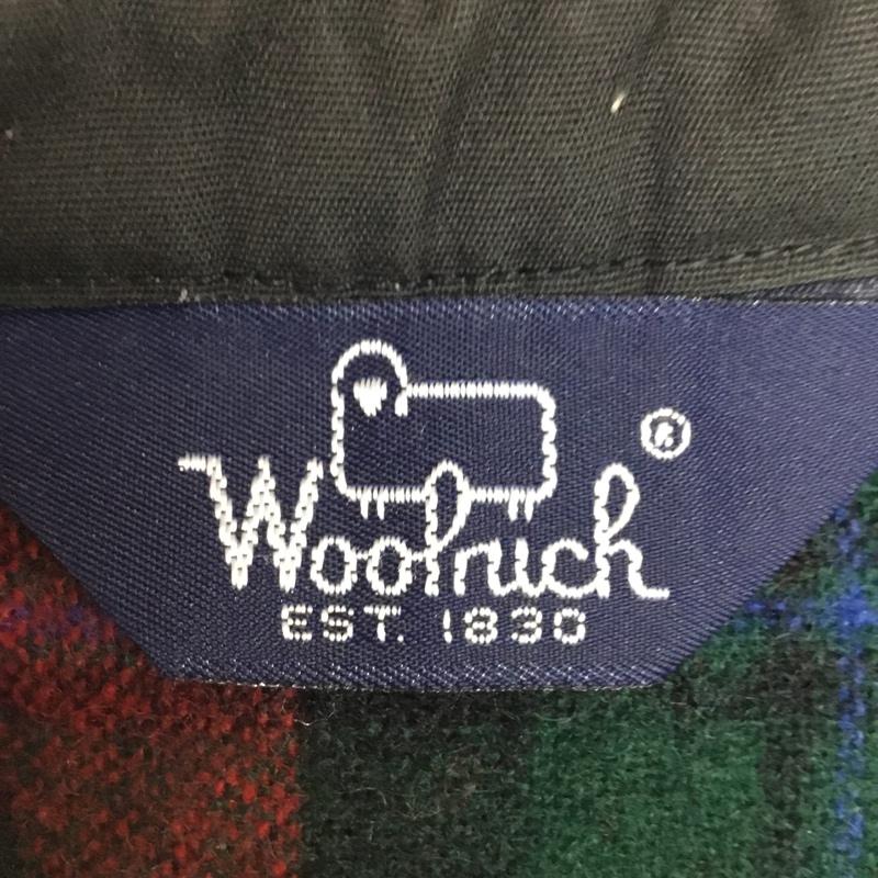 ウールリッチ WOOLRICH シャツ、ブラウス 長袖 エルボーパッチ チェック 赤 / レッド / X 緑 / グリーン / X 黒 / ブラック / X 青 / ブルー / メンズ USED 古着 中古 10076335