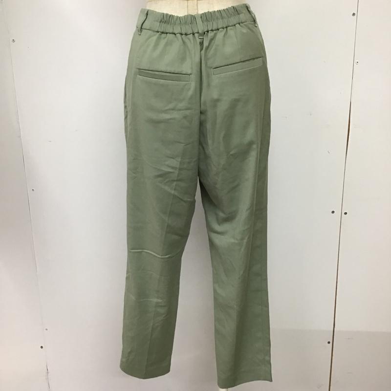 ローリーズファーム LOWRYS FARM パンツ スラックス M 無地 黄緑 / イエローグリーン / レディース USED 古着 中古 10076344