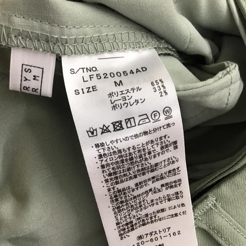 ローリーズファーム LOWRYS FARM パンツ スラックス M 無地 黄緑 / イエローグリーン / レディース USED 古着 中古 10076344