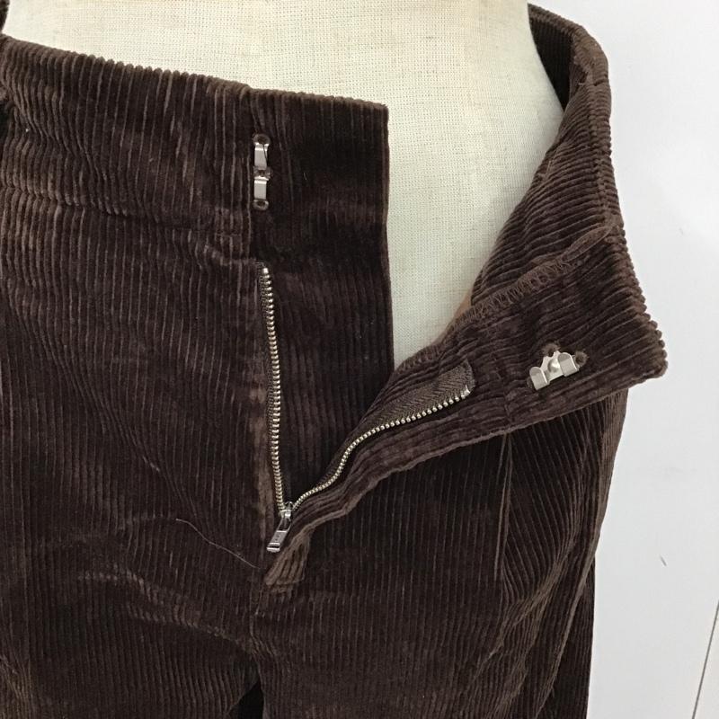 ローリーズファーム LOWRYS FARM ボトムス ボトムス コーデュロイパンツ M 無地 茶 / ブラウン / レディース USED 古着 中古 10076348