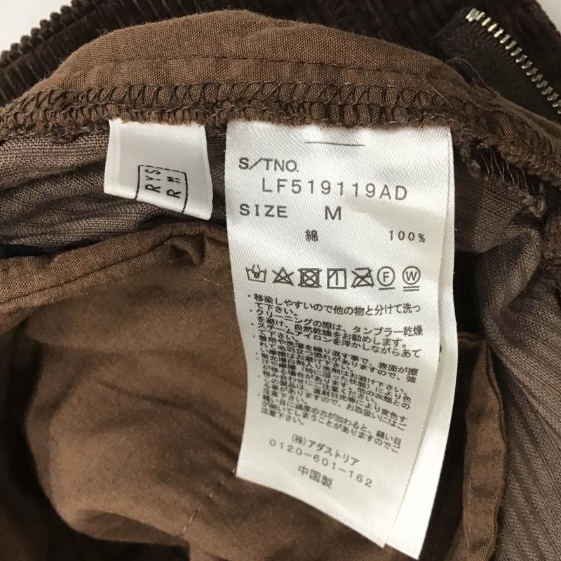 ローリーズファーム LOWRYS FARM ボトムス ボトムス コーデュロイパンツ M 無地 茶 / ブラウン / レディース USED 古着 中古 10076348
