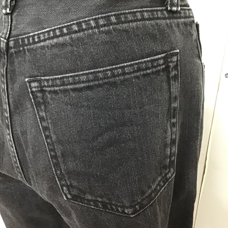 グリーンレーベルリラクシング green label relaxing パンツ デニム、ジーンズ 34 無地 黒 / ブラック / レディース USED 古着 中古 10076399