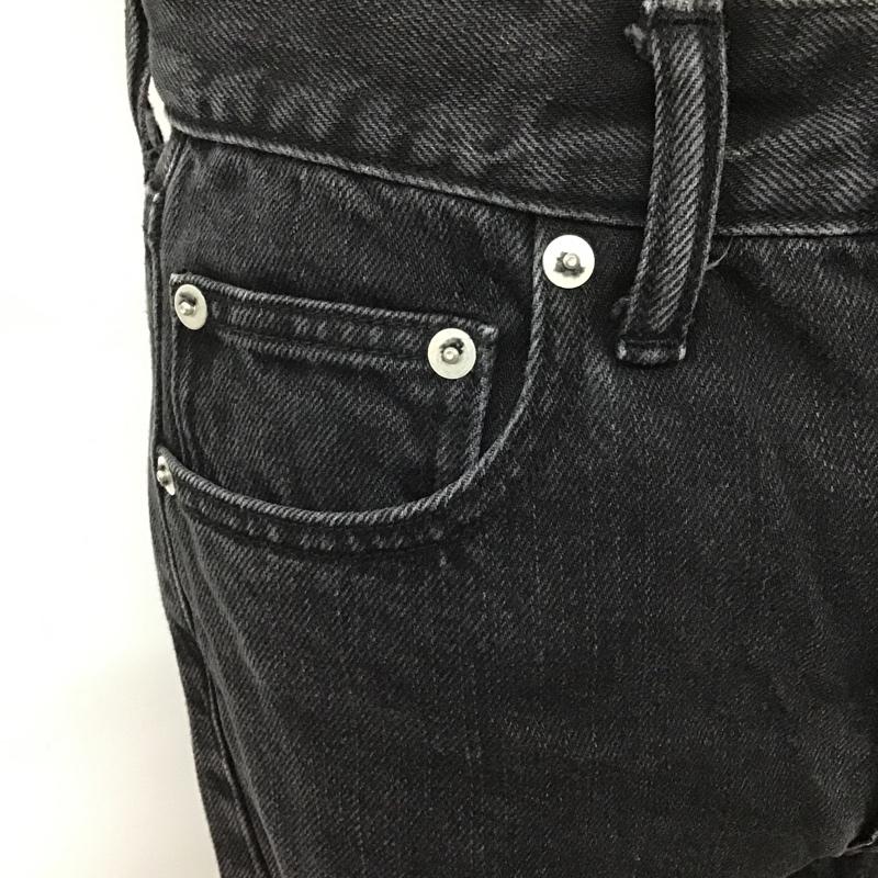 グリーンレーベルリラクシング green label relaxing パンツ デニム、ジーンズ 34 無地 黒 / ブラック / レディース USED 古着 中古 10076399
