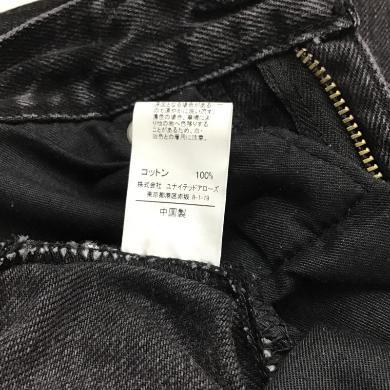 グリーンレーベルリラクシング green label relaxing パンツ デニム、ジーンズ 34 無地 黒 / ブラック / レディース USED 古着 中古 10076399