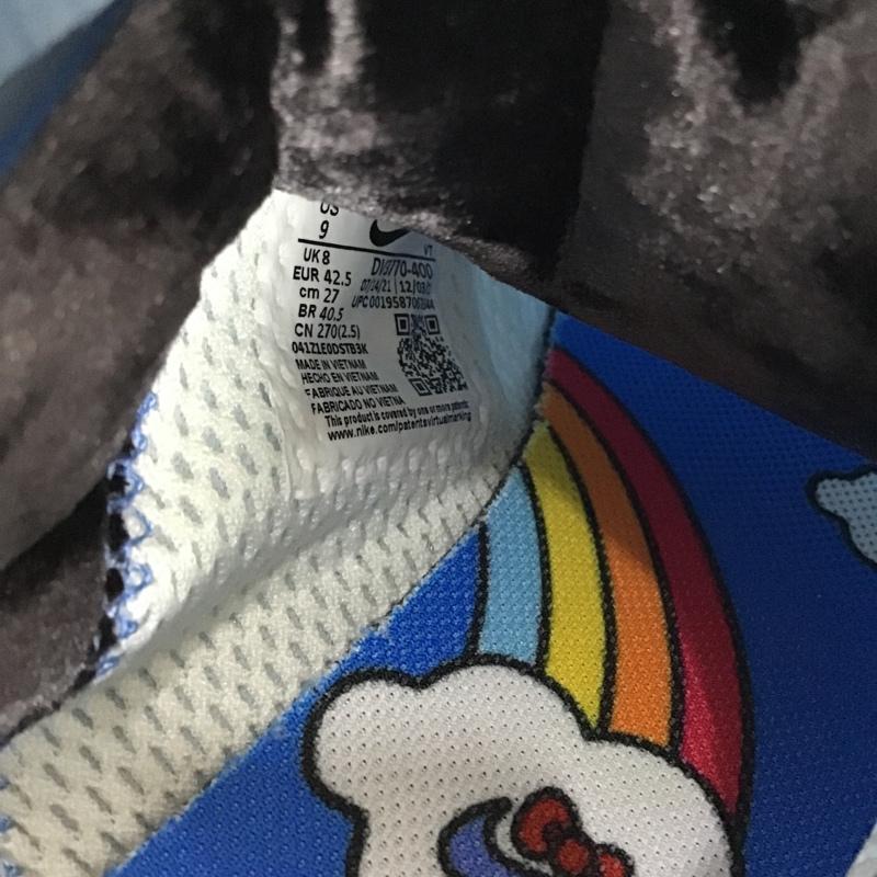ナイキ NIKE スニーカー スニーカー DV3770-400 エア プレスト AIR PRESTO QS HELLO KITTY キティ 27cm 箱有 27.0cm キャラクター 水色 / ライトブルー / X 白 / ホワイト / メンズ USED 古着 中古 10076424