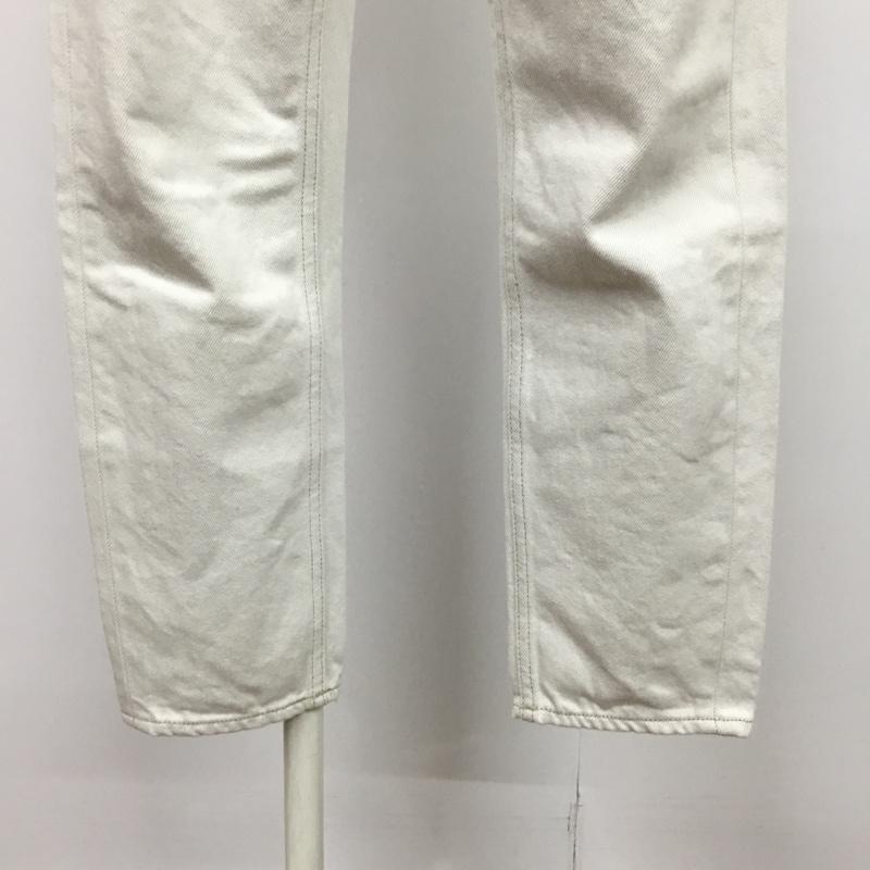 グリーンレーベルリラクシング green label relaxing パンツ デニム、ジーンズ 34 無地 白 / ホワイト / レディース USED 古着 中古 10076534