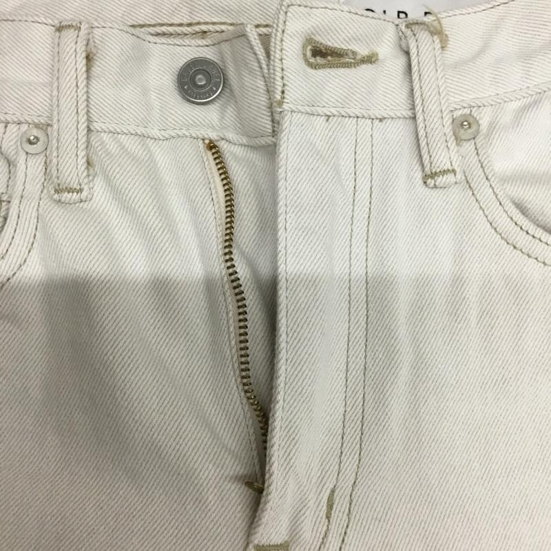 グリーンレーベルリラクシング green label relaxing パンツ デニム、ジーンズ 34 無地 白 / ホワイト / レディース USED 古着 中古 10076534