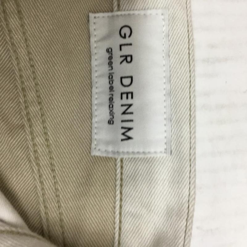 グリーンレーベルリラクシング green label relaxing パンツ デニム、ジーンズ 34 無地 白 / ホワイト / レディース USED 古着 中古 10076534