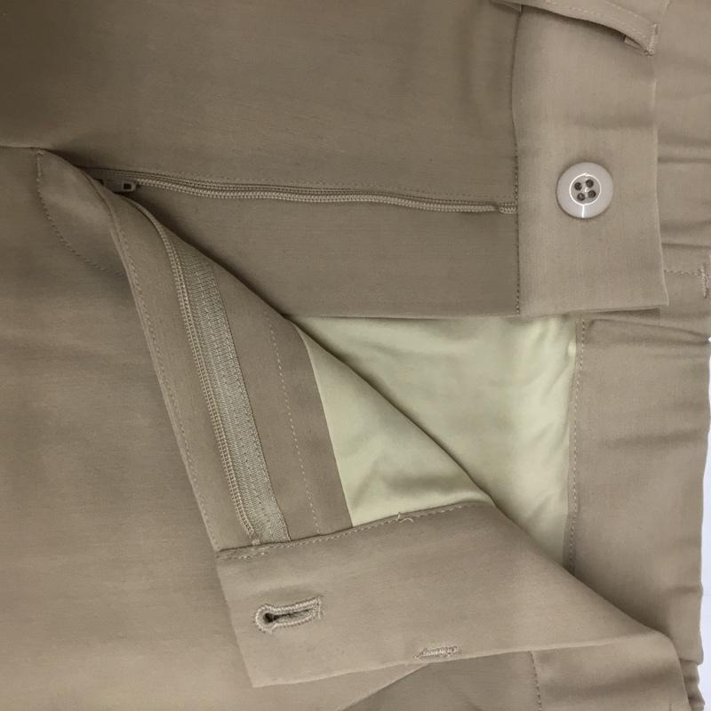 ジーナシス JEANASIS パンツ スラックス M 無地 ベージュ / ベージュ / レディース USED 古着 中古 10076538