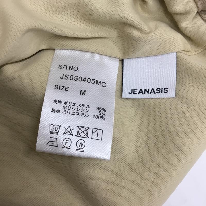 ジーナシス JEANASIS パンツ スラックス M 無地 ベージュ / ベージュ / レディース USED 古着 中古 10076538