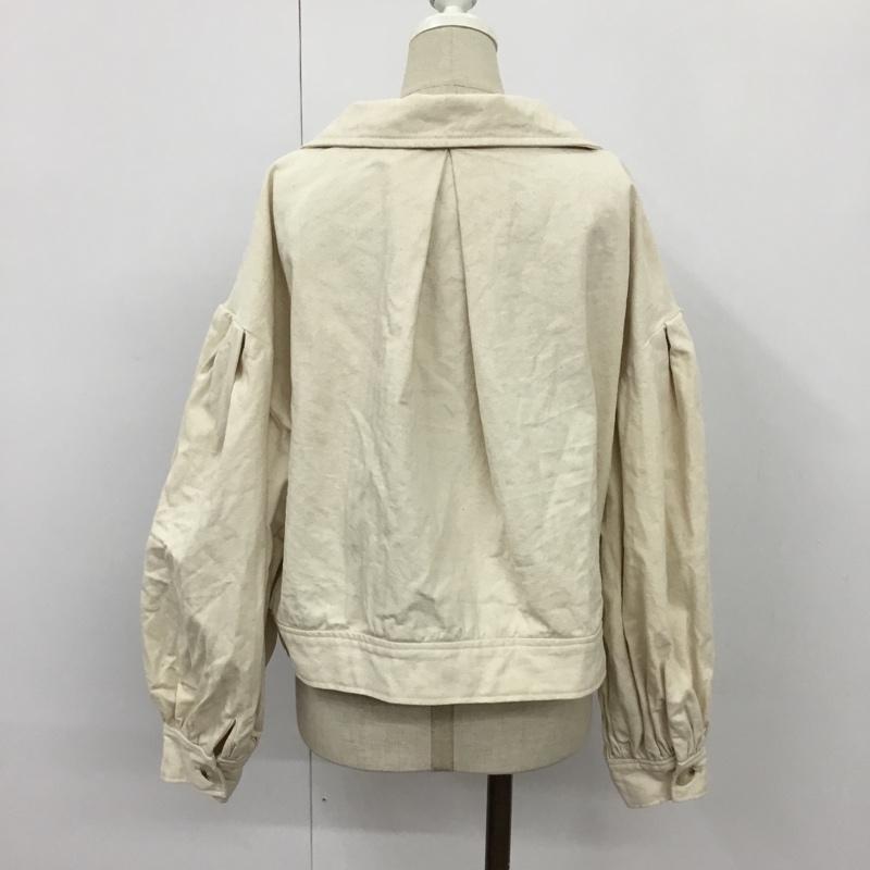 古着 USED ジャケット、上着 ジャケット、ブレザー mline FREE 無地 白 / ホワイト / レディース USED 古着 中古 10076568
