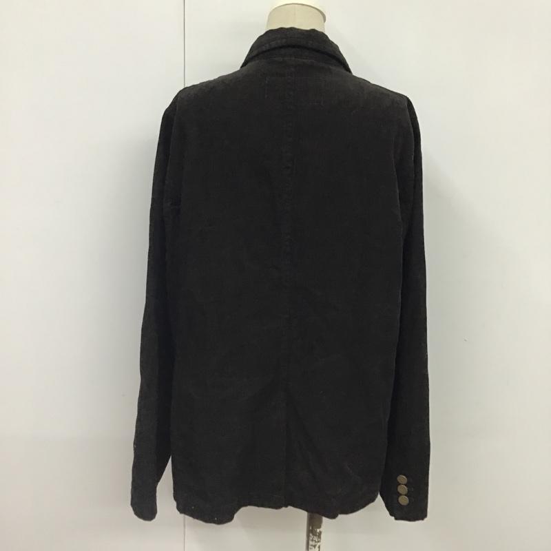 ネストローブ nest Robe ジャケット、上着 ジャケット、ブレザー 01183-1023 コットンリネン コーデュロイ FREE 無地 ダークブラウン / ダークブラウン / レディース USED 古着 中古 10076691