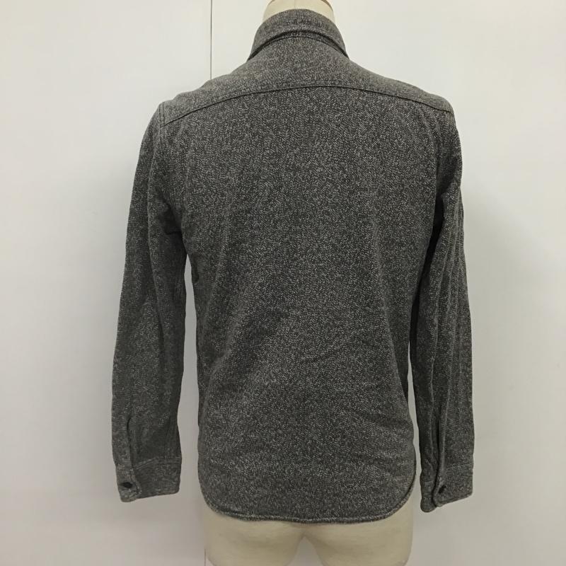 ジェラード JELADO シャツ、ブラウス 長袖 ワークシャツ 無地 灰 / グレー / メンズ USED 古着 中古 10076760