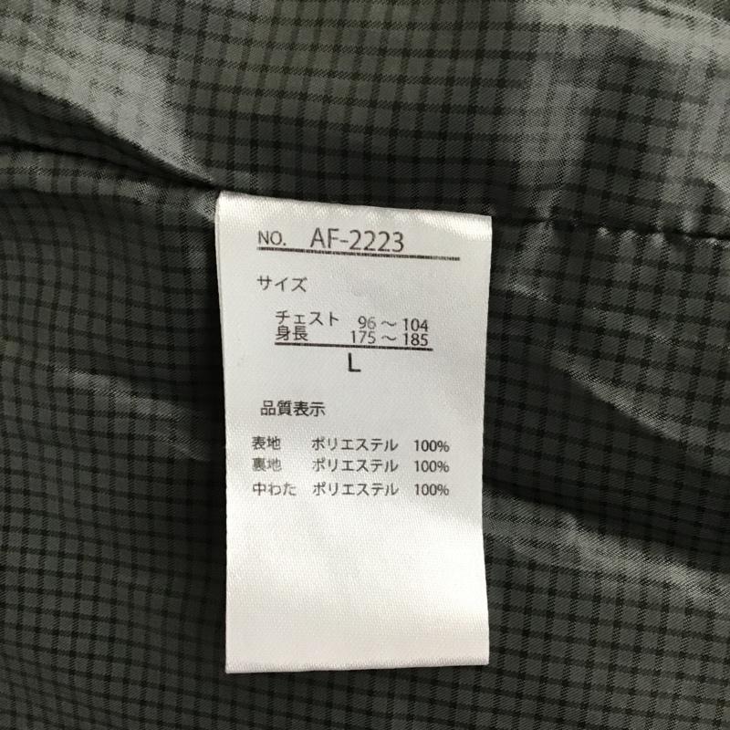 フルーツオブザルーム FRUIT OF THE LOOM ベスト ベスト L ロゴ、文字 黒 / ブラック / メンズ USED 古着 中古 10076803