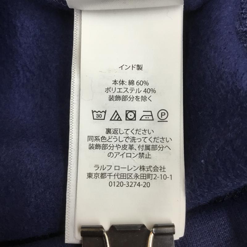 ポロラルフローレン POLO RALPH LAUREN パーカー 長袖 タグ付 XXL ロゴ、文字 青 / ブルー / メンズ USED 古着 中古 10076838