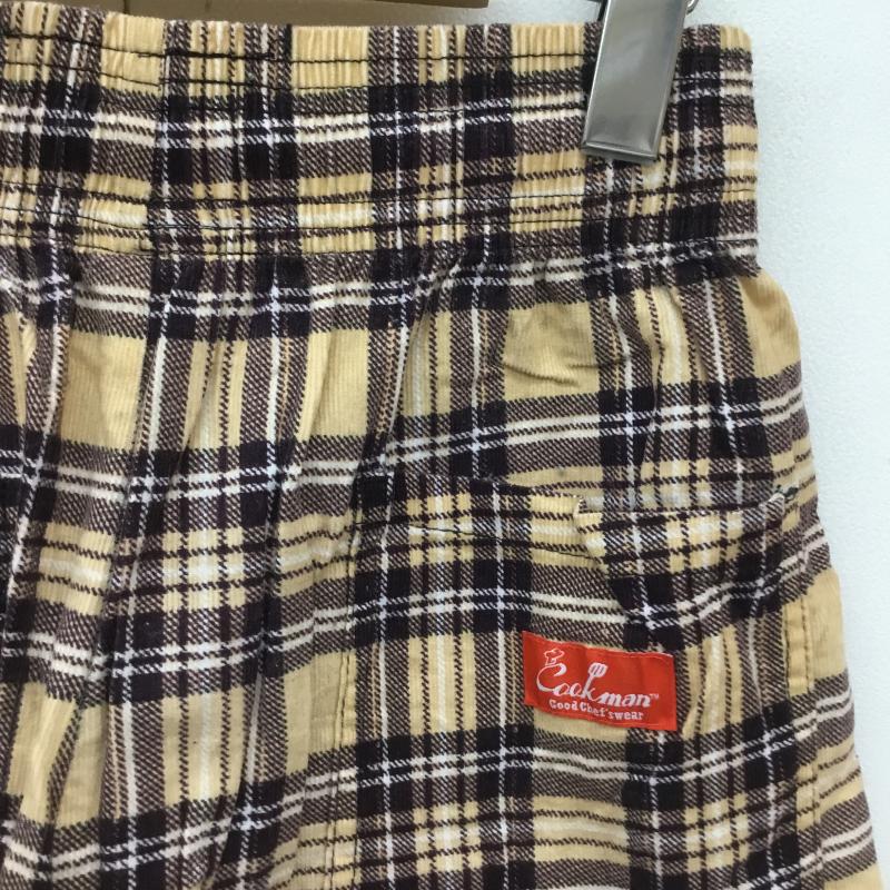 クックマン COOKMAN ボトムス ボトムス コーデュロイ パンツ M チェック メンズ USED 古着 中古 10076847