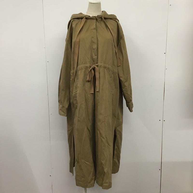 ジーナシス JEANASIS コート コート一般 FREE 無地 茶 / ブラウン / レディース USED 古着 中古 10076938