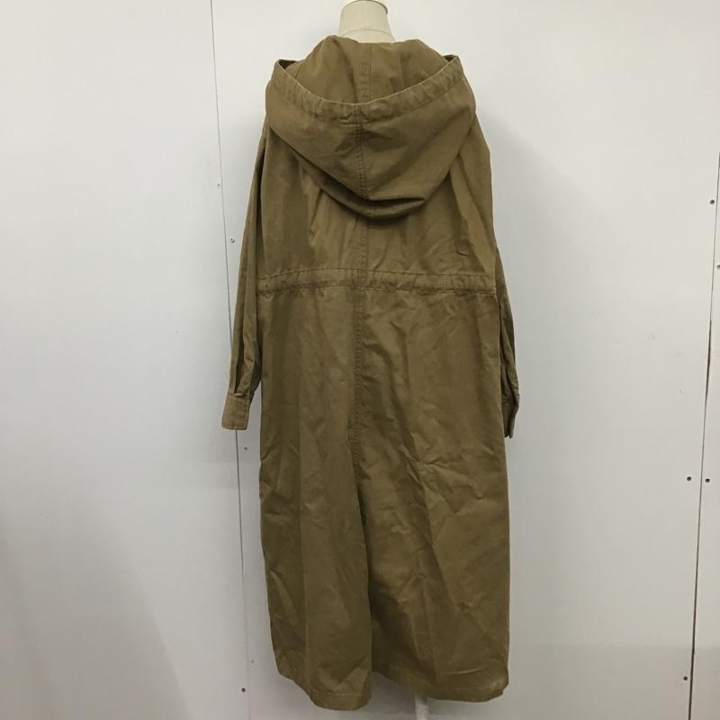ジーナシス JEANASIS コート コート一般 FREE 無地 茶 / ブラウン / レディース USED 古着 中古 10076938