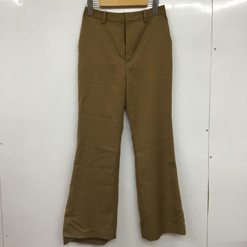 ユナイテッドアローズ ビューティ&ユース UNITED ARROWS BEAUTY & YOUTH パンツ スラックス M 無地 茶 / ブラウン / レディース USED 古着 中古 10076996