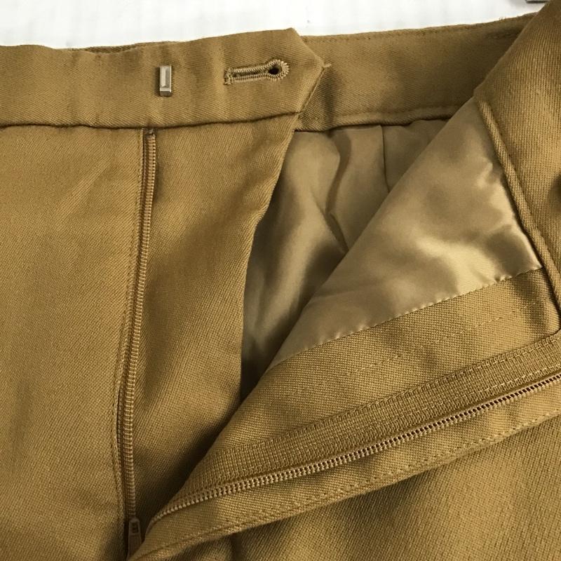 ユナイテッドアローズ ビューティ&ユース UNITED ARROWS BEAUTY & YOUTH パンツ スラックス M 無地 茶 / ブラウン / レディース USED 古着 中古 10076996