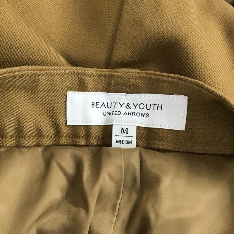 ユナイテッドアローズ ビューティ&ユース UNITED ARROWS BEAUTY & YOUTH パンツ スラックス M 無地 茶 / ブラウン / レディース USED 古着 中古 10076996