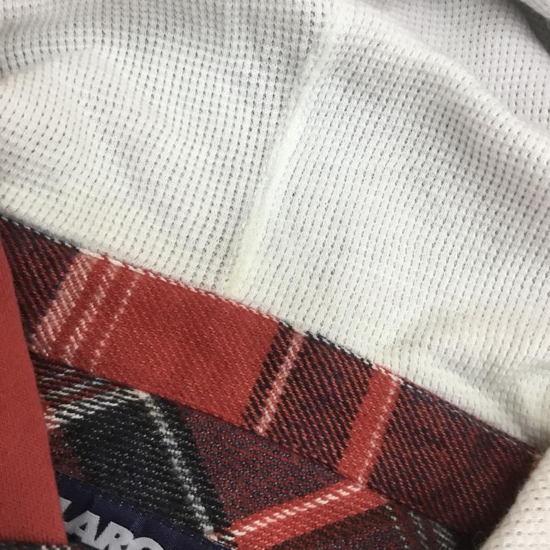 エクストララージ XLARGE シャツ、ブラウス 七分袖 S チェック 赤 / レッド / メンズ USED 古着 中古 10077116