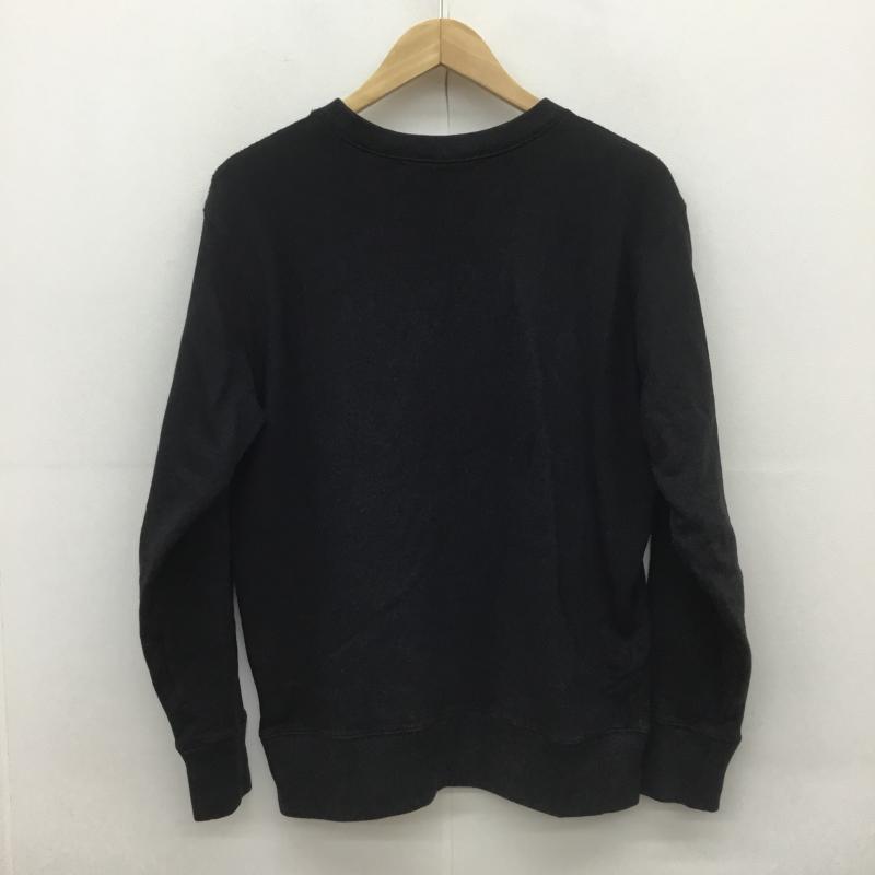 リチャードソン RICHARDSON トレーナー 長袖 S ロゴ、文字 黒 / ブラック / メンズ USED 古着 中古 10077120