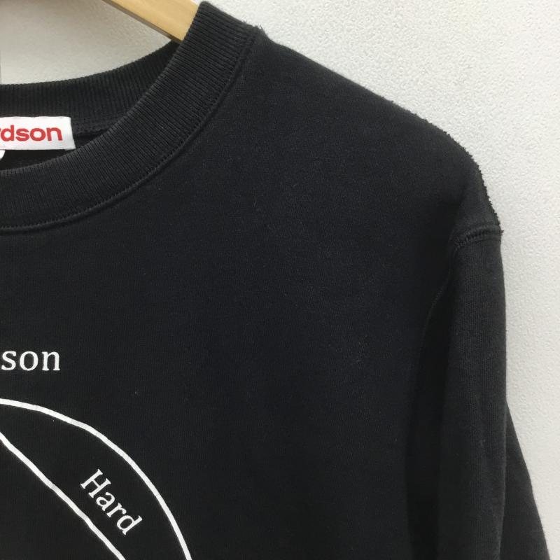リチャードソン RICHARDSON トレーナー 長袖 S ロゴ、文字 黒 / ブラック / メンズ USED 古着 中古 10077120