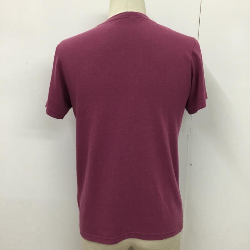 アベイシングエイプ A BATHING APE Tシャツ 半袖 USS S ロゴ、文字 紫 / パープル / メンズ USED 古着 中古 10077160