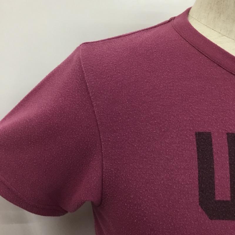 アベイシングエイプ A BATHING APE Tシャツ 半袖 USS S ロゴ、文字 紫 / パープル / メンズ USED 古着 中古 10077160