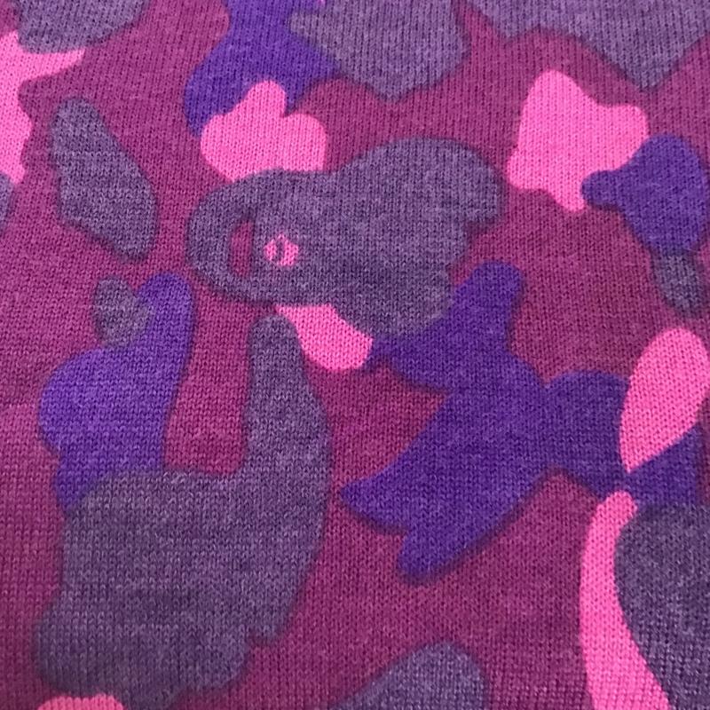 アベイシングエイプ A BATHING APE マフラー マフラー カモフラージュ柄・迷彩 紫 / パープル / X 桃 / ピンク / X 青 / ブルー / メンズ USED 古着 中古 10077201