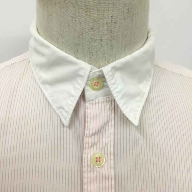 ピーエスポールスミス PS Paul Smith シャツ、ブラウス 七分袖 M ストライプ マルチカラー / マルチカラー / メンズ USED 古着 中古 10077248