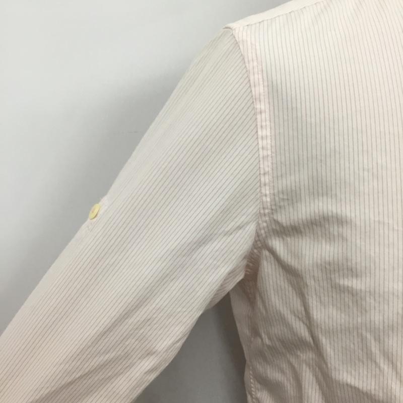 ピーエスポールスミス PS Paul Smith シャツ、ブラウス 七分袖 M ストライプ マルチカラー / マルチカラー / メンズ USED 古着 中古 10077248