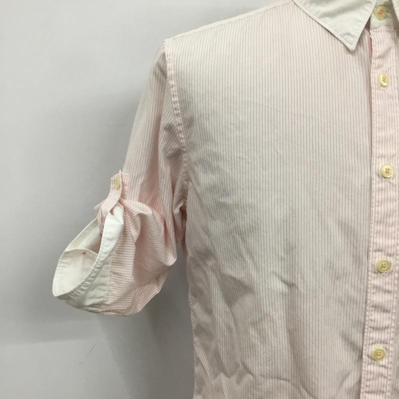 ピーエスポールスミス PS Paul Smith シャツ、ブラウス 七分袖 M ストライプ マルチカラー / マルチカラー / メンズ USED 古着 中古 10077248