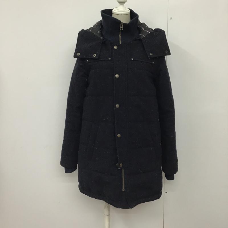 エックスガール X-girl×BURTON コート コート一般 1 無地 紺 / ネイビー / レディース USED 古着 中古 10077275