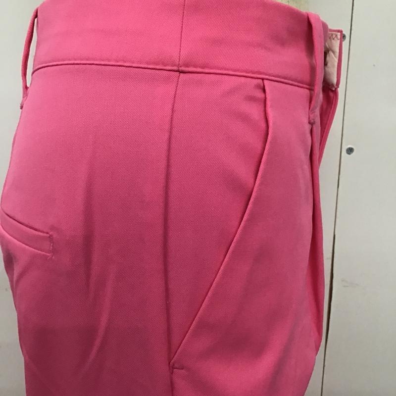 ベルシュカ Bershka パンツ スラックス カラーパンツ 36 無地 桃 / ピンク / レディース USED 古着 中古 10077379
