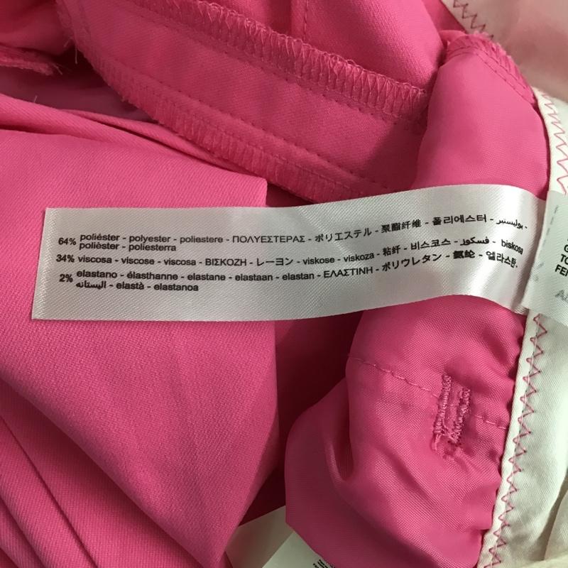 ベルシュカ Bershka パンツ スラックス カラーパンツ 36 無地 桃 / ピンク / レディース USED 古着 中古 10077379