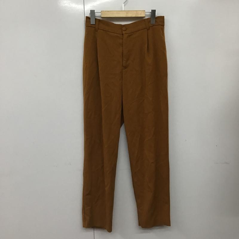 ザラ ZARA パンツ スラックス M 無地 茶 / ブラウン / レディース USED 古着 中古 10077382