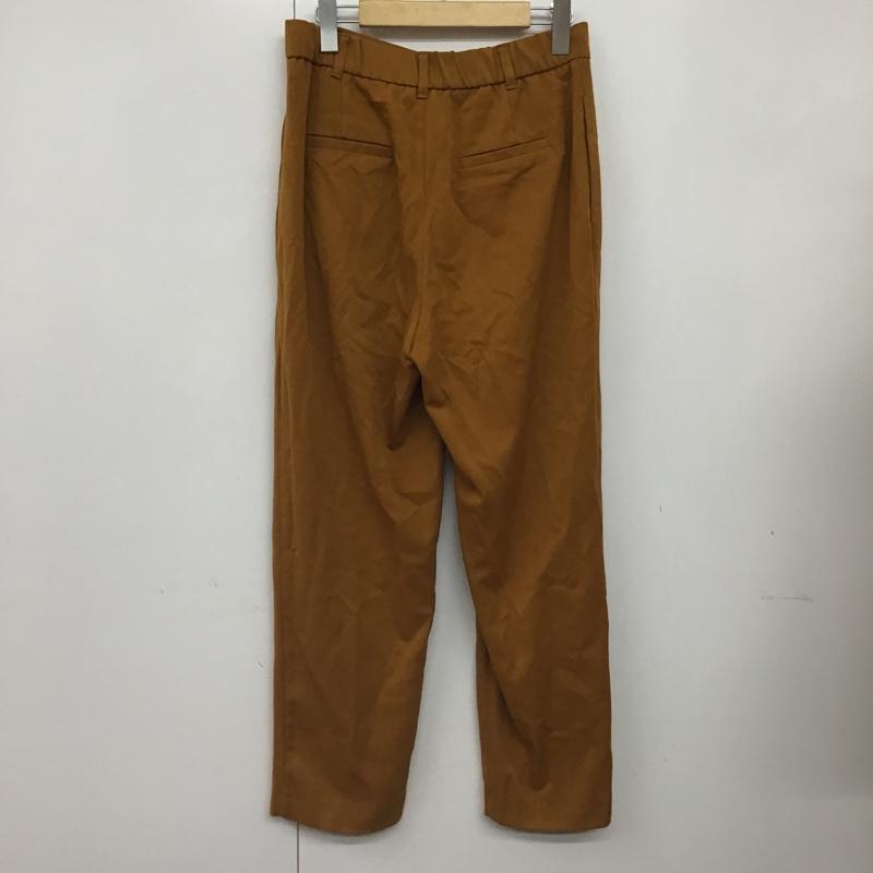 ザラ ZARA パンツ スラックス M 無地 茶 / ブラウン / レディース USED 古着 中古 10077382
