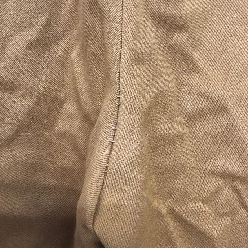 ザラ ZARA パンツ スラックス M 無地 茶 / ブラウン / レディース USED 古着 中古 10077382