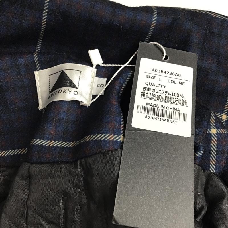 アビトーキョー ABITOKYO コート コート一般 A01B4726AB チェック柄配色パイピング トレンチコート S チェック マルチカラー / マルチカラー / メンズ USED 古着 中古 10077423