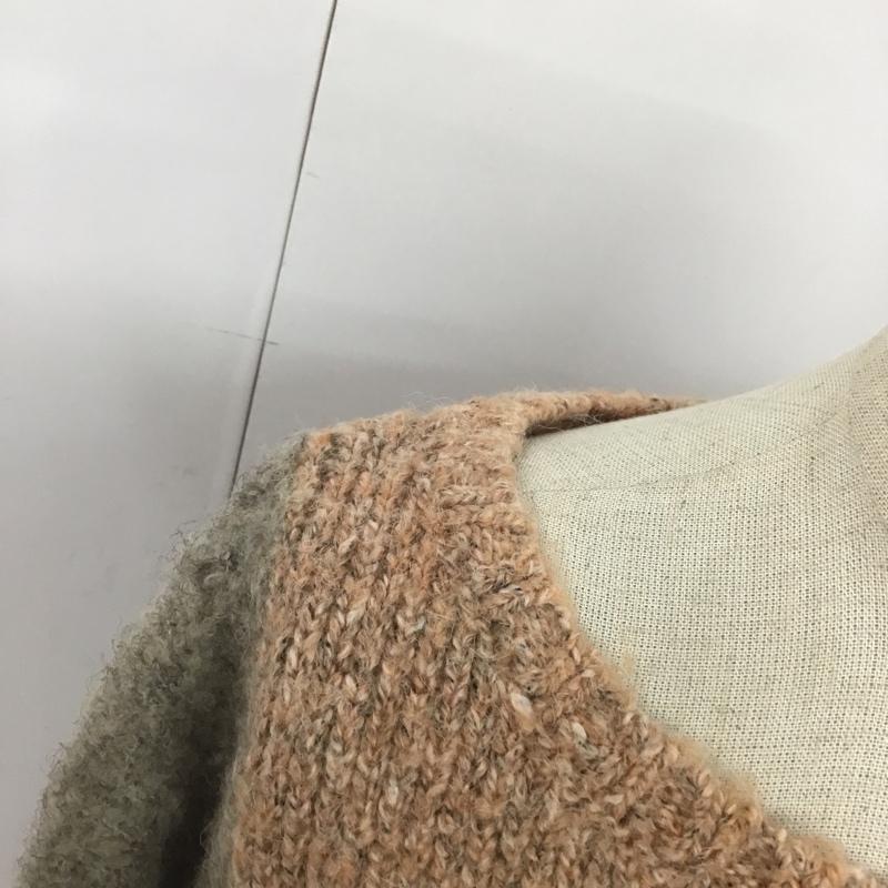 スタディオクリップ studio CLIP ニット、セーター 長袖 M 無地 マルチカラー / マルチカラー / レディース USED 古着 中古 10077434